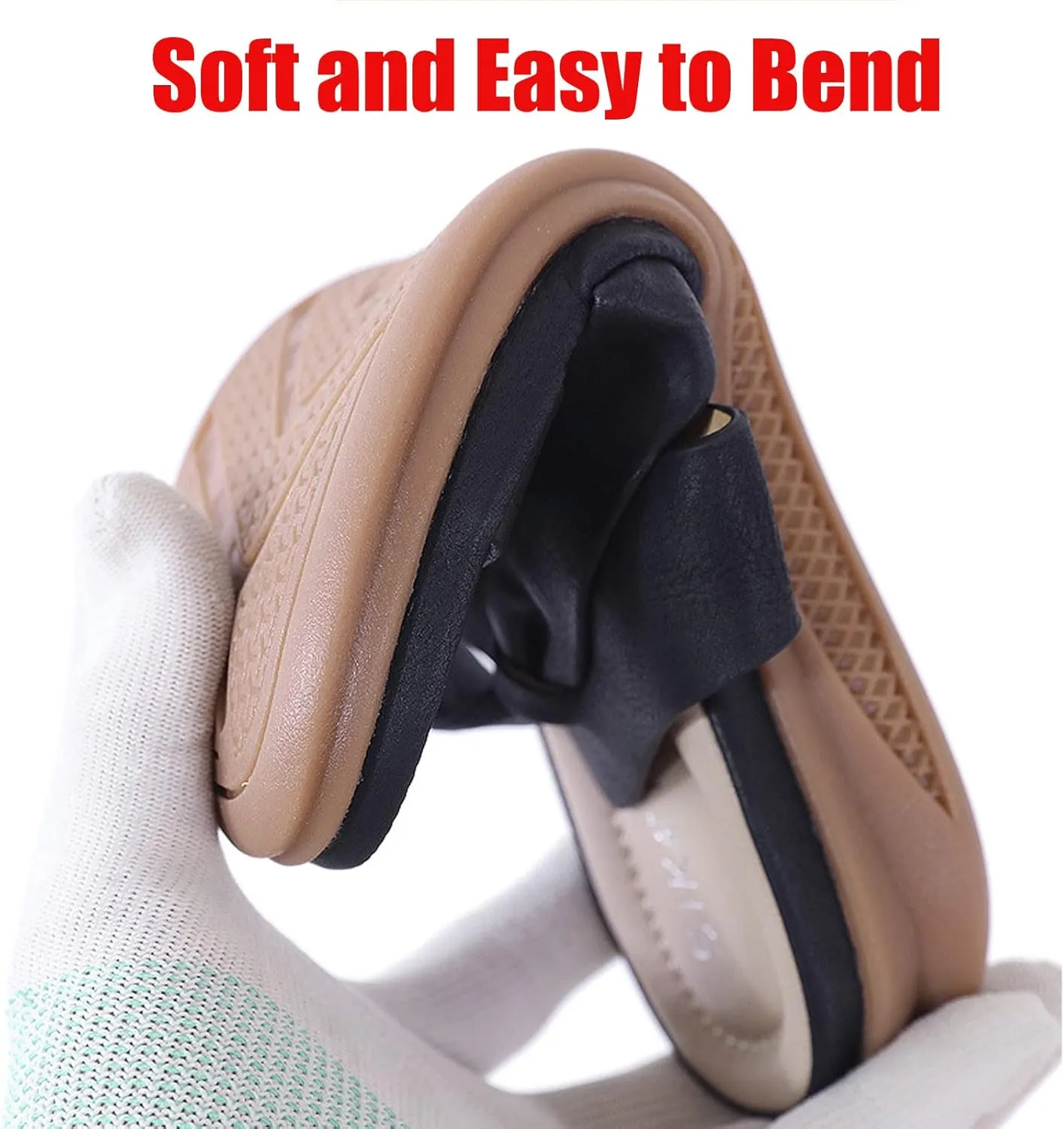 Women's PU Leather Bow Wedge Slides, Cross Strap Slip On Open Toe Breathable Sandals Casual Non-Slip Comfy Softsole Slippers