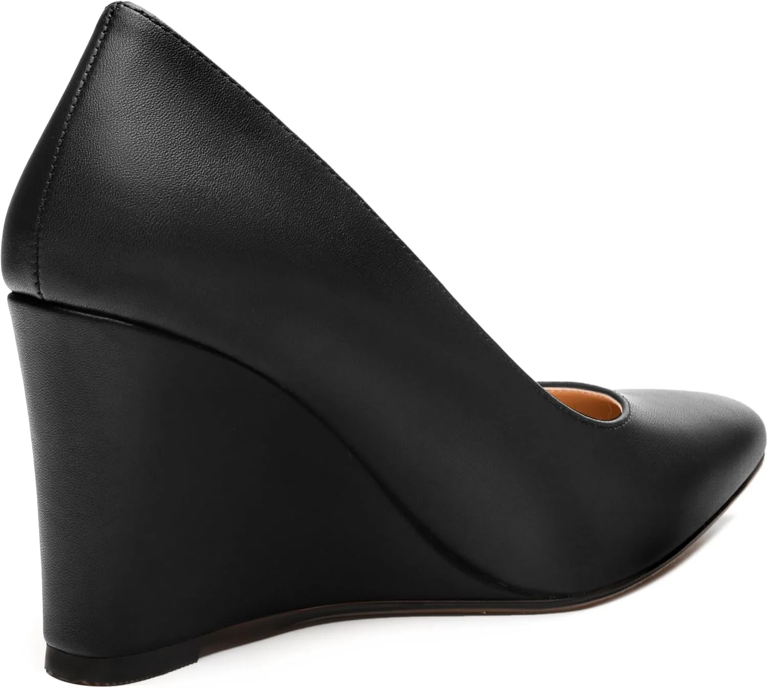 Womens Pumps Shoes, Pointed Toe Wedge High Heel Shoes for Women 3.3"
