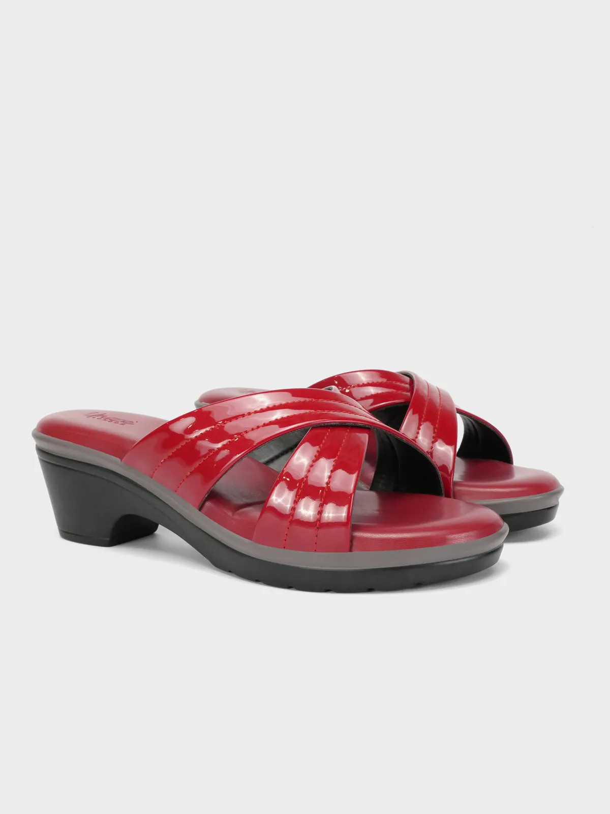 Women's "LIAMA" Crossover Comfort Slippers