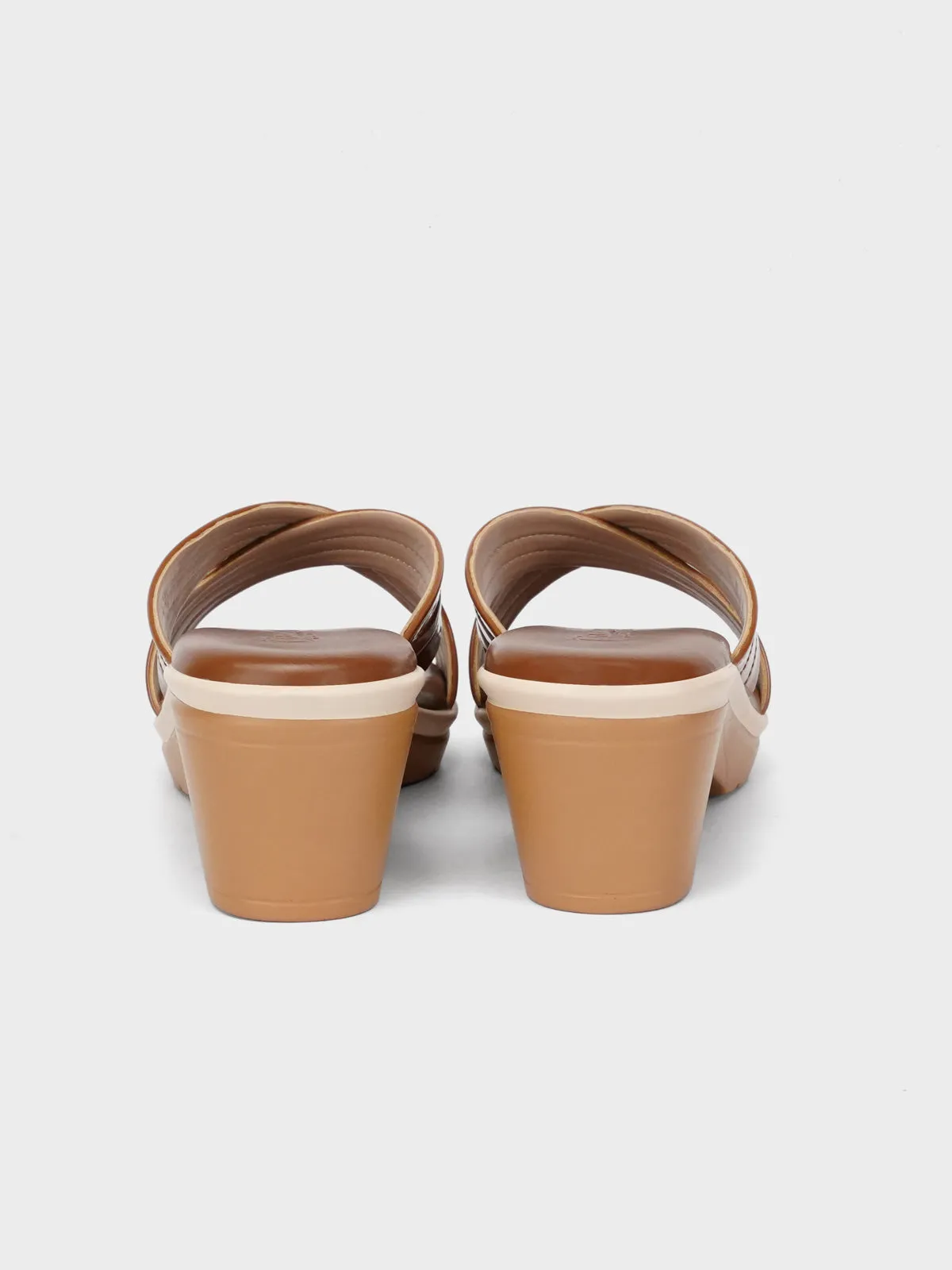 Women's "LIAMA" Crossover Comfort Slippers