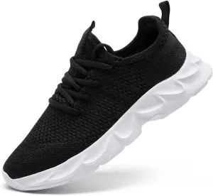 Womens Running Shoes Lightweight Breathable No Slip Sneakers Gym Athletic Workout Casual Sports Walking Tennis Shoes