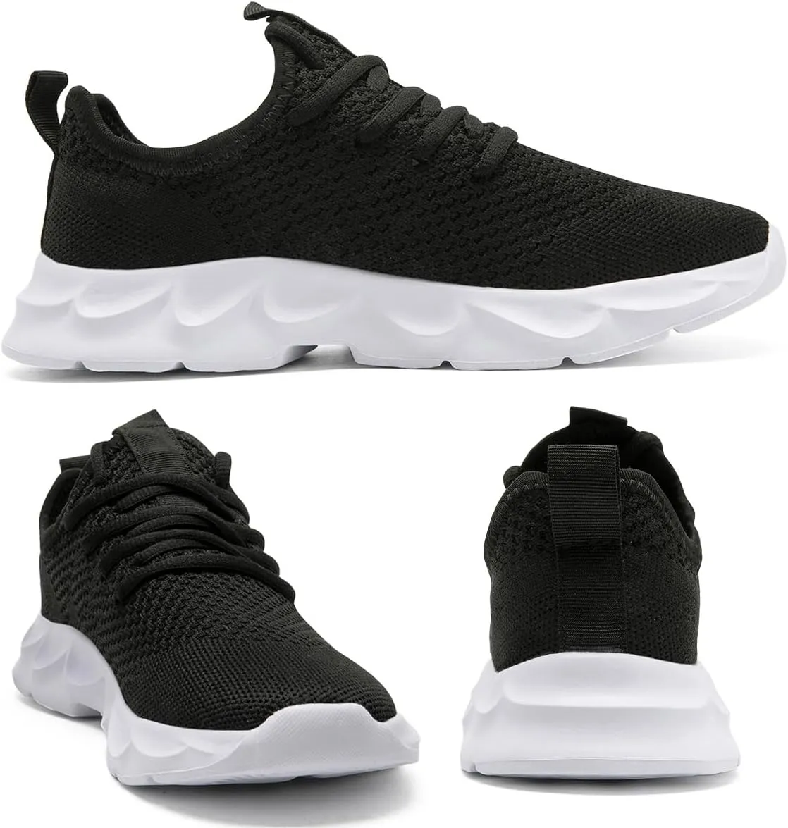 Womens Running Shoes Lightweight Breathable No Slip Sneakers Gym Athletic Workout Casual Sports Walking Tennis Shoes
