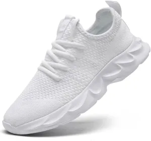 Womens Running Shoes Lightweight Breathable No Slip Sneakers Gym Athletic Workout Casual Sports Walking Tennis Shoes