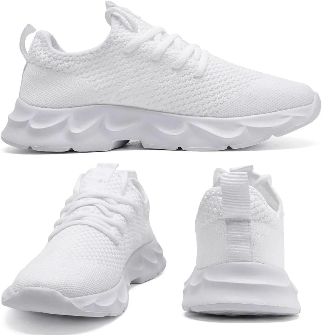 Womens Running Shoes Lightweight Breathable No Slip Sneakers Gym Athletic Workout Casual Sports Walking Tennis Shoes