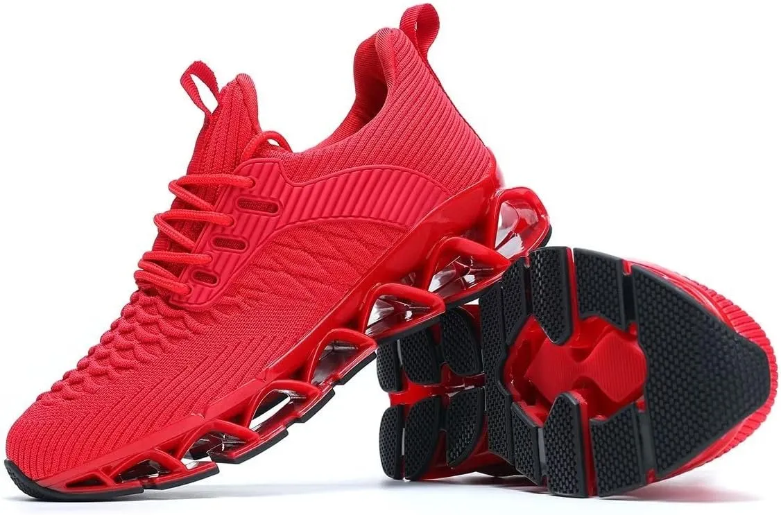 Womens Slip-ins Running Shoes Blade Tennis Walking Sneakers Comfortable Fashion Non Slip Work Sport Shoes Gym Trainers