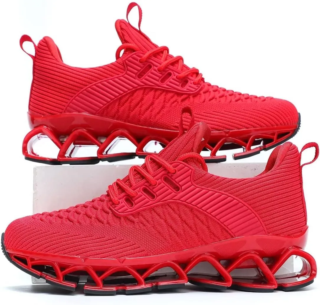 Womens Slip-ins Running Shoes Blade Tennis Walking Sneakers Comfortable Fashion Non Slip Work Sport Shoes Gym Trainers