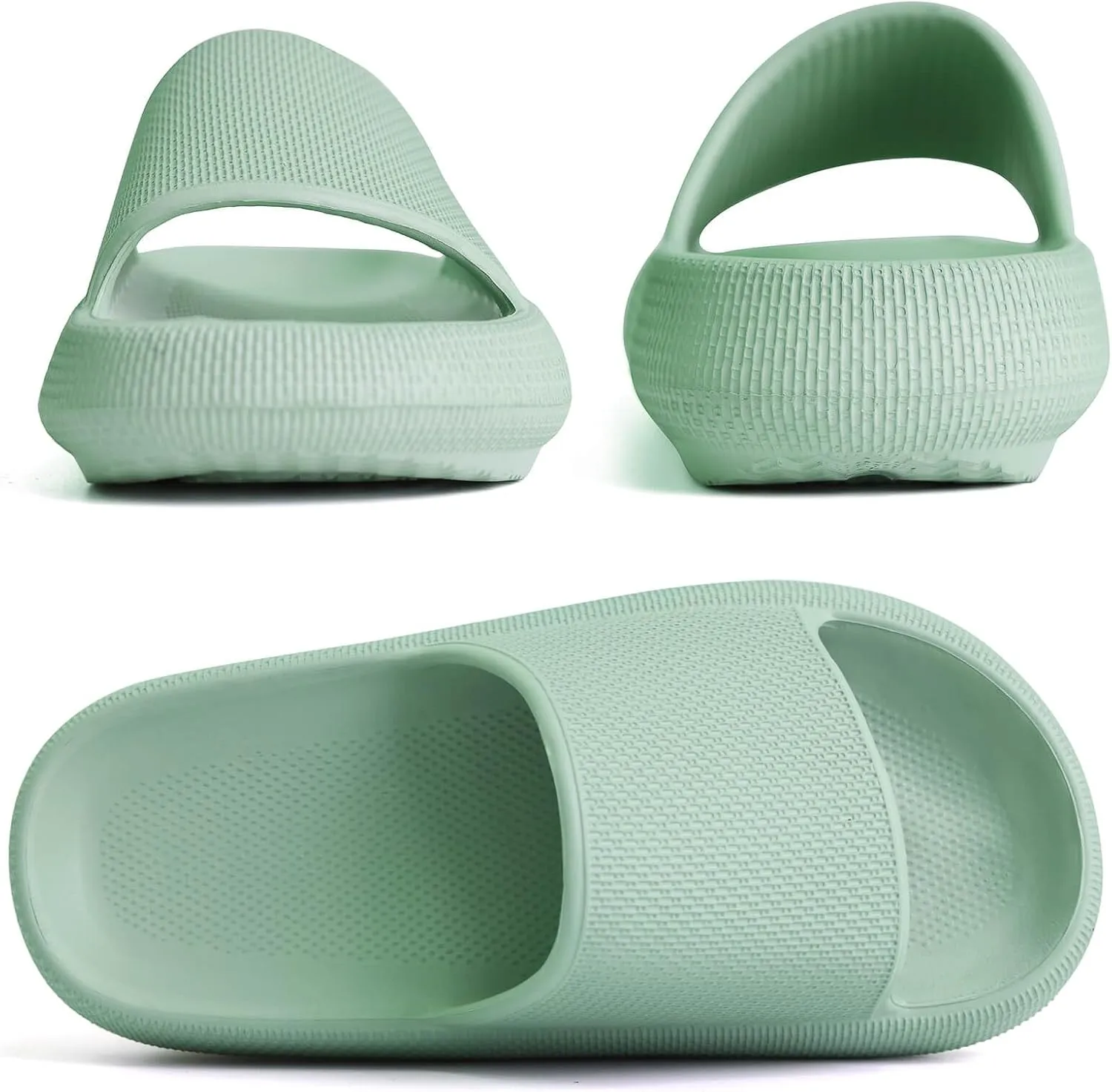 WYSBAOSHU Kids Cloud Slides Girls Boys Slip On Slide Sandals Comfort Non-Slip Thick Sole Slippers Summer Shower Shoes Pool Beach Water Shoes