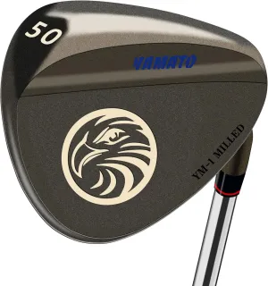 Yamato Forged Golf Wedge CNC Milled for Right Hand Men Golf Sand, Pitching, Lob Wedge High Spin Golf Wedge Set Precision CNC Milled Clubface