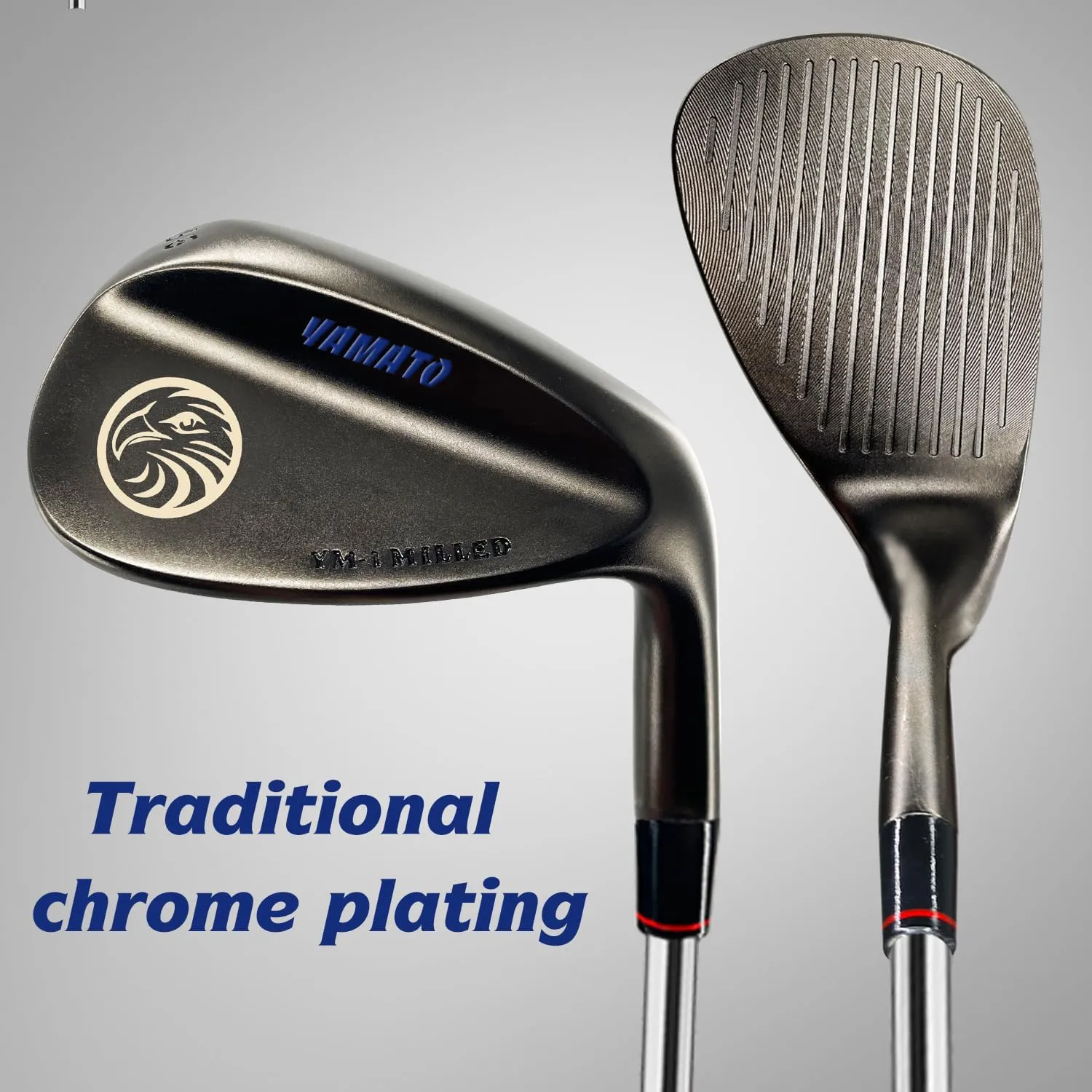 Yamato Forged Golf Wedge CNC Milled for Right Hand Men Golf Sand, Pitching, Lob Wedge High Spin Golf Wedge Set Precision CNC Milled Clubface