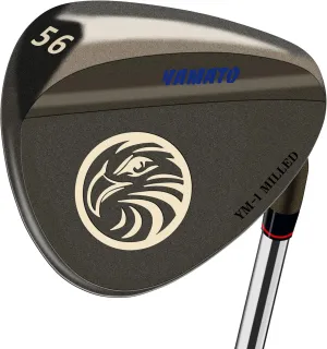 Yamato Forged Golf Wedge CNC Milled for Right Hand Men Golf Sand, Pitching, Lob Wedge High Spin Golf Wedge Set Precision CNC Milled Clubface