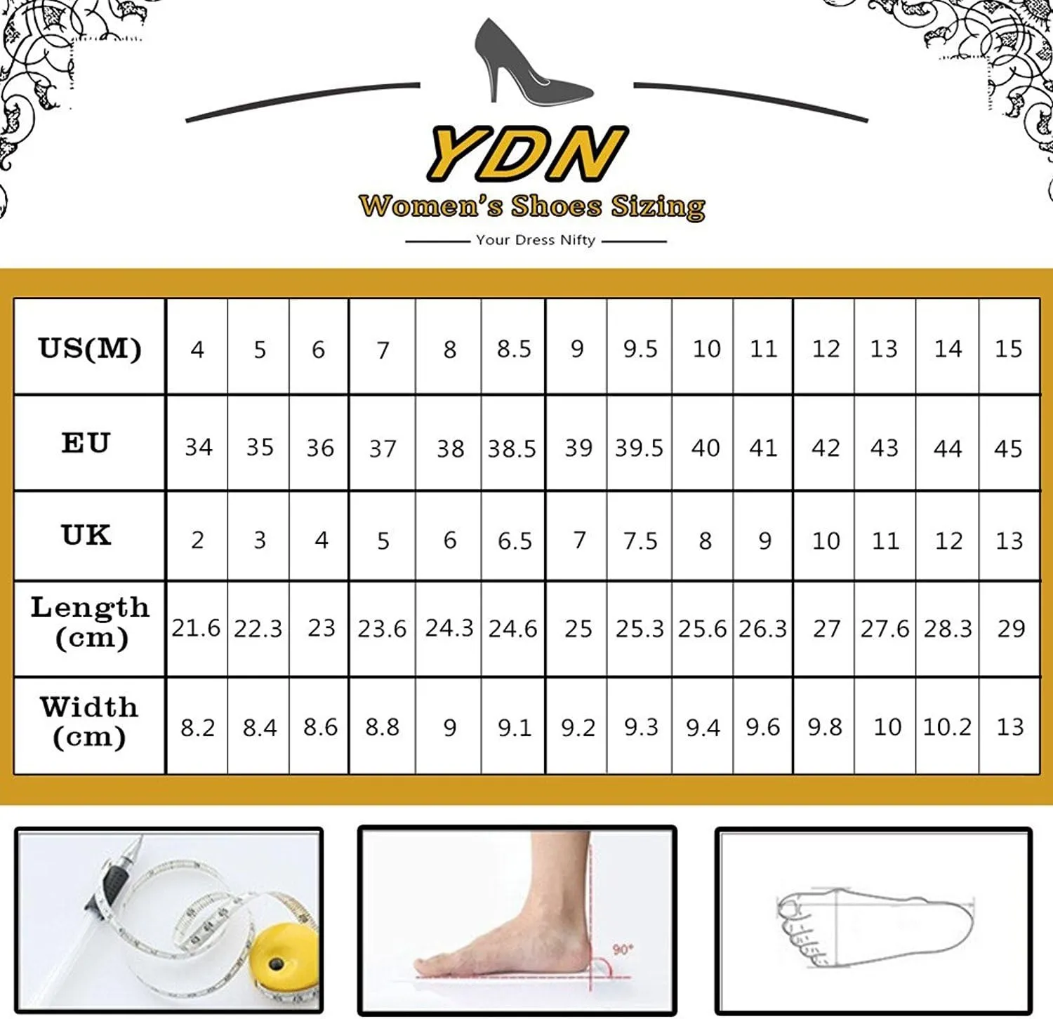 YDN Women Classic Mid Heels D'Orsay Pumps Suede Pointed Toe Slip On Dressy Stilettos Shoes Size 4-16