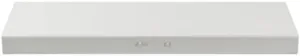 Zephyr AK6500C Cyclone 290-600 CFM 30 Inch Wide Under Cabinet Range Hood with LumiLight LED Lighting - White