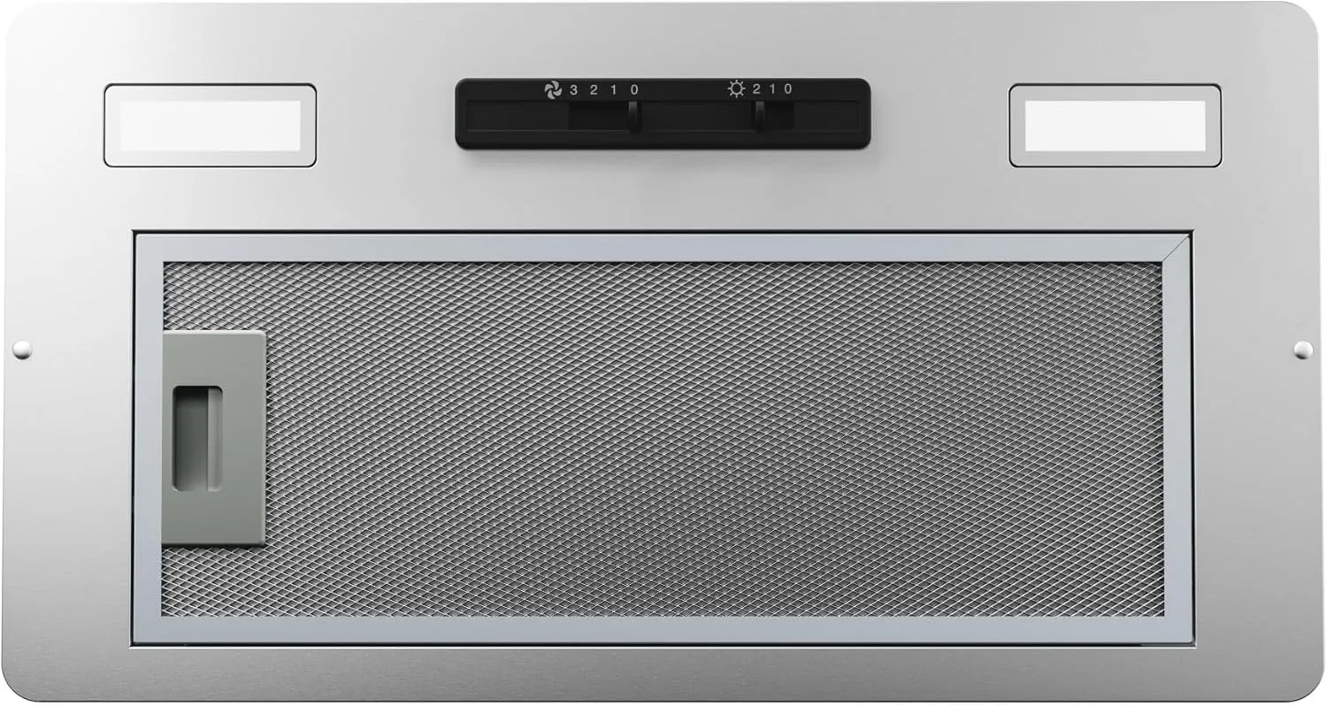 Zephyr AK8400BS-E Tornado Mini 290 CFM 21 Inch Wide Energy Star Range Hood Insert with LED Lighting - Stainless Steel