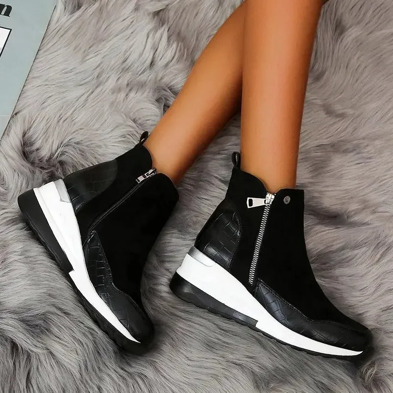 Zephyr Wedge Boots