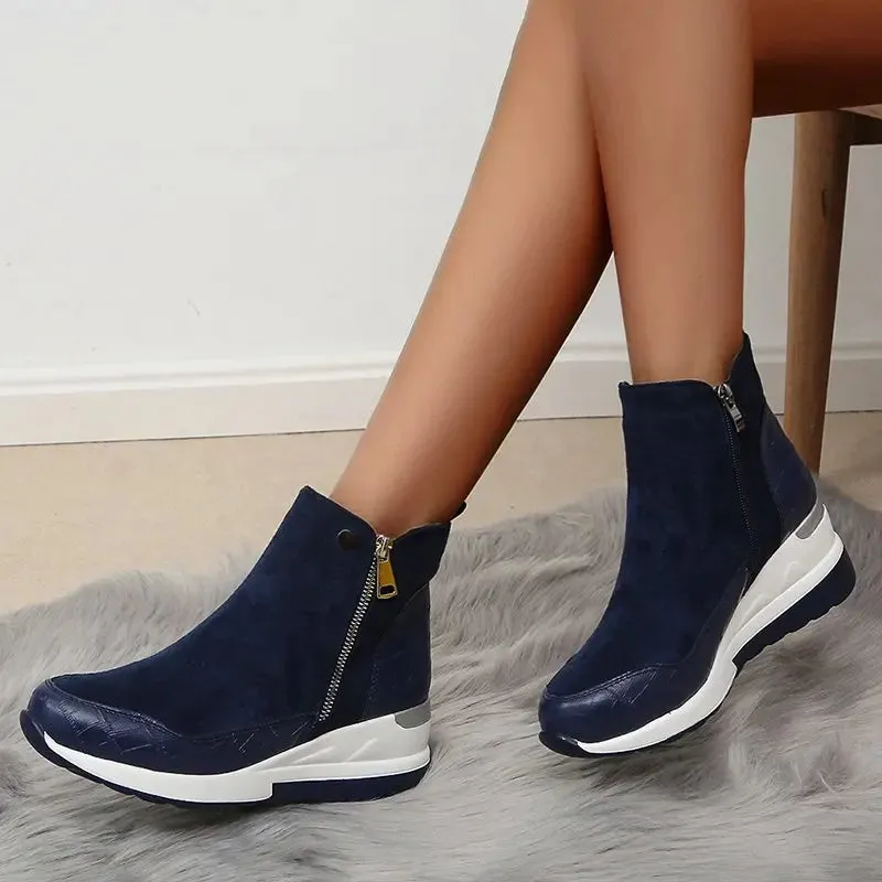 Zephyr Wedge Boots