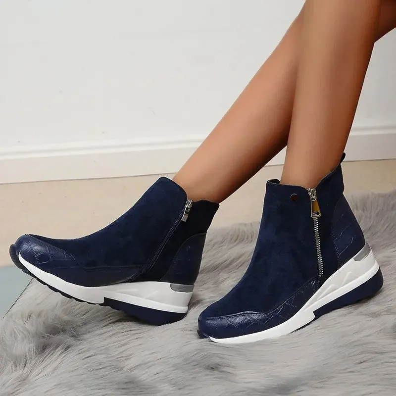 Zephyr Wedge Boots